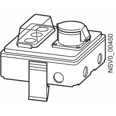 BD2-AK1/CEE165S14 TAP-OFF UNIT 16A / 3X1P D01+1X5 P.CEE. BVP:047230