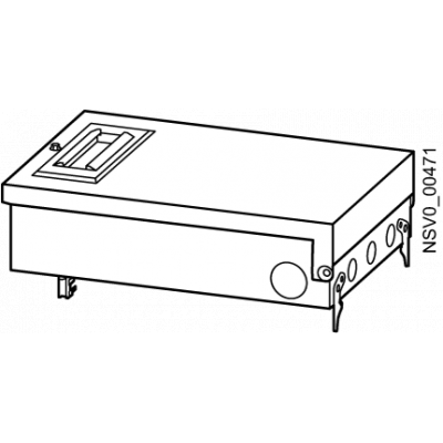 BD2-AK3X/GS00 TAP-OFF UNIT 125A / 1X 3POLE FU SE SOCKET GS00. BVP:203162