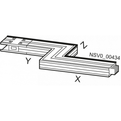 BD2A-400-ZR-Z* Z UNIT RIGHT X/Y 0,36M, Z 0,14M -1,25M 160-400A. BVP:261811