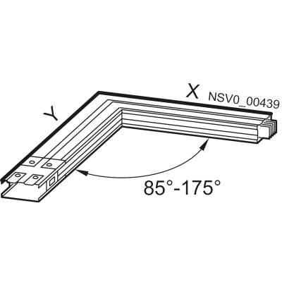 BD2C-1250-LL-X*/Y*-G* ELBOW LEFT X/Y 0,36M-1,25M 1250 A WINKEL 85 GRAD-175 GRAD. BVP:261937