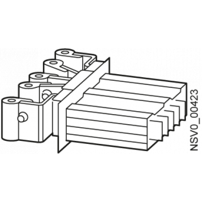 BD2A-400-VE DISTR. FEEDER UNIT 400A. BVP:261996