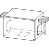 BD2A-400-ME-MBAL BD2A CENTRAL FEEDER UNIT 400A FOR SINGLE CORE CABLE. BVP:611110