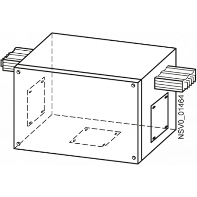 BD2C-1000-ME-MBAL BD2C CENTRAL FEEDER UNIT 1000A FOR SINGLE CORE CABLE. BVP:611113