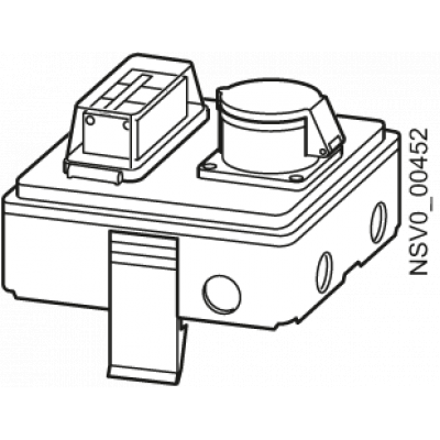 BD2-AK1/CEE163FIA161 TAP-OFF UNIT 16A / 1P MCB(C)+ + 2P FI + 3P.CEE. BVP:660869