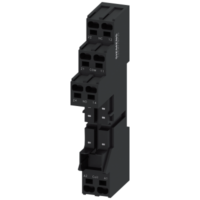 Plug-in base for mounting, safe separation plug-in terminal (push in). LZS:RT7872P