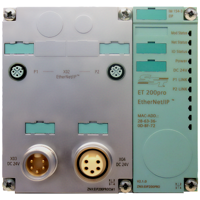 SIMATIC DP Ethernet/IP For ET 200pro Incl. configuration tool (mini-DVD). ZNX:EIP200PRO